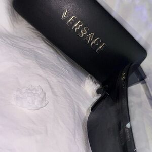 Versace Sleek Black Sunglasses